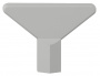картинка Регулировочный ключ SW10 пластик серый Hafele от магазина комплектующих для производства мебели "Панорама"