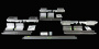 картинка Комплект роликов с демпфером MODUS OPK 3D ( на 3 двери ) от магазина комплектующих для производства мебели "Панорама"