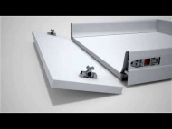 картинка Соединитель передней панели ящика НОВЫЙ SMARTBOX (SAMET) от магазина комплектующих для производства мебели "Панорама"