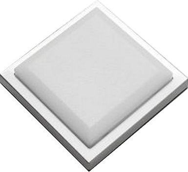 картинка Светодиод.св-к Tavira квадратный, 9 диодов RGB SMD5050 1,8W, 12V с кабелем и разъемом LD-TK18W-RGB** от магазина комплектующих для производства мебели "Панорама"