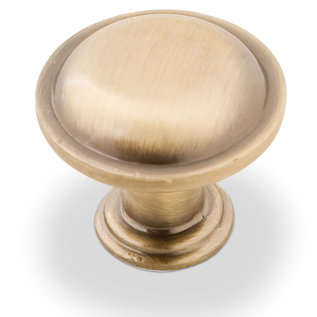 картинка РУЧКА КНОПКА FK015 knob AB (БРОНЗА АНТИЧНАЯ)*** от магазина комплектующих для производства мебели "Панорама"