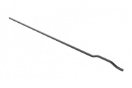 картинка Ручка алюминиевая GRAVEL L-1200 мм, черный матовый (UA-GRAVEL-1200-20M) GTV от магазина комплектующих для производства мебели "Панорама"