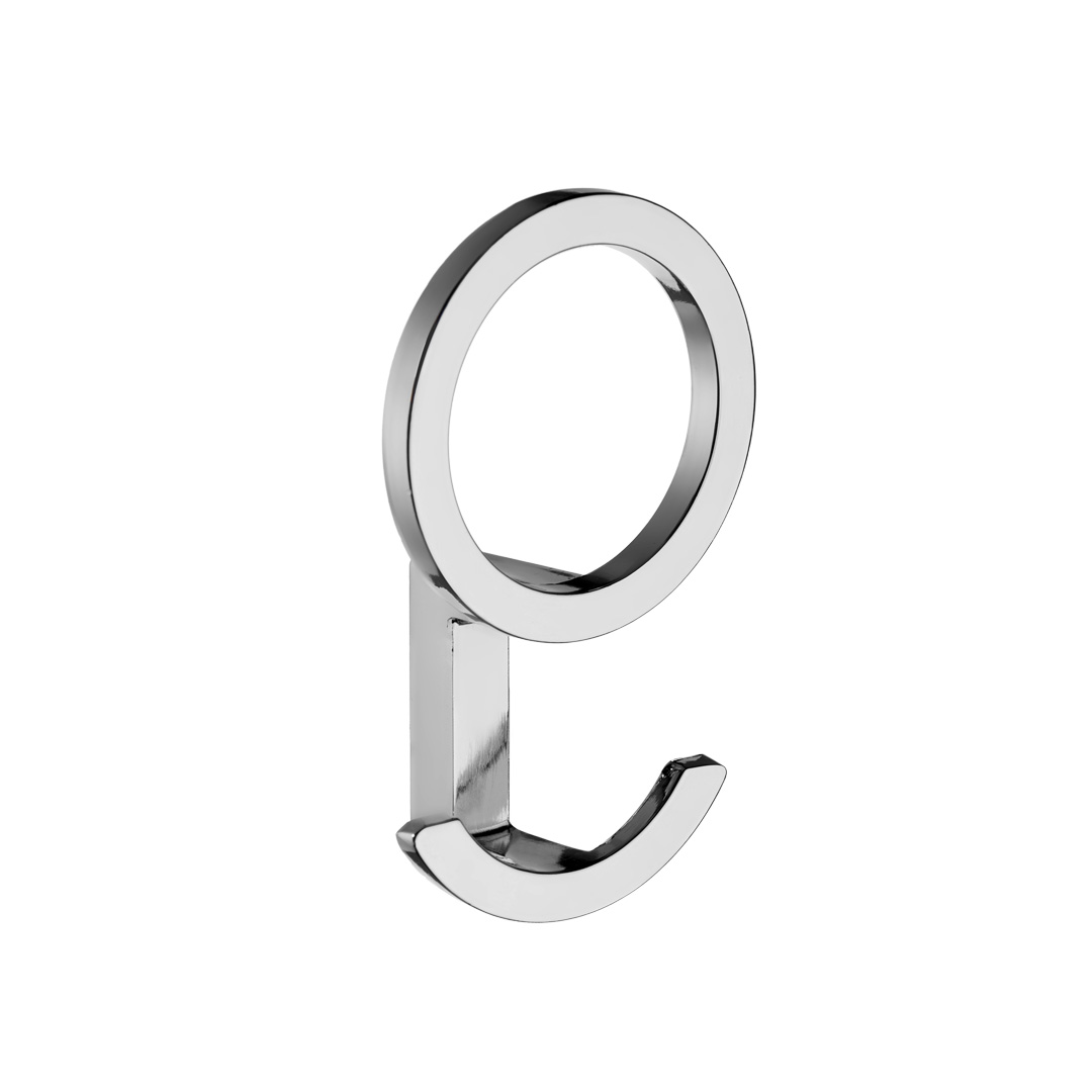 картинка КРЮЧОК KR 0240 ХРОМ (3-Х РОЖКОВЫЙ) ( KERRON)**** от магазина комплектующих для производства мебели "Панорама"