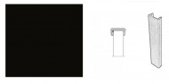 картинка ЗАГЛУШКА Д\ЦОКОЛЯ ЧЕРНАЯ (H=100) РОССИЯ от магазина комплектующих для производства мебели "Панорама"