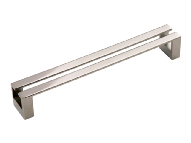 картинка РУЧКА СКОБА RS273CP.3\128 ХРОМ **** от магазина комплектующих для производства мебели "Панорама"
