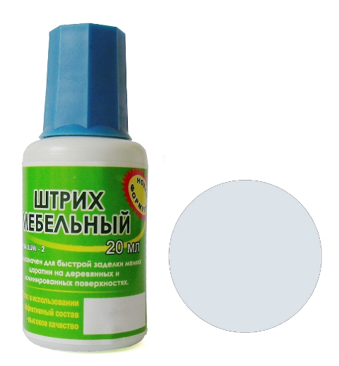 картинка ШТРИХ МЕБЕЛЬНЫЙ СЕРЫЙ (НОВАТОР) от магазина комплектующих для производства мебели "Панорама"