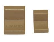 картинка Уголок GRANDIS 25х25 груша (металлический уголок +пластиковая накладка) от магазина комплектующих для производства мебели "Панорама"