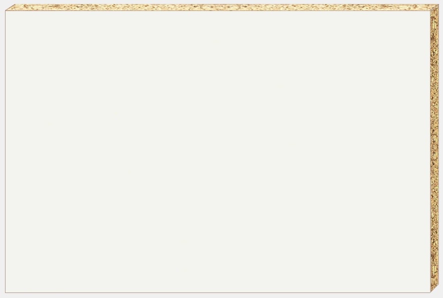 картинка ДСП БЕЛЫЙ 2750Х1830 10мм Шагрень (ЧФМК) от магазина комплектующих для производства мебели "Панорама"