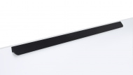 картинка RS156BL.3/512 (Ручка мебельная AL TICK) черный матовый (BOYARD) от магазина комплектующих для производства мебели "Панорама"
