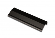 картинка Ручка профиль CA3 L156 мм, м,ц. 128 мм черный матовый от магазина комплектующих для производства мебели "Панорама"