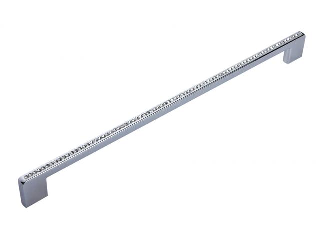 картинка РУЧКА СКОБА RS429CP\CRT.4\320 (25) **** от магазина комплектующих для производства мебели "Панорама"