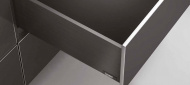 картинка Ящик FLOWBOX H192(H144) мм PUSH OPEN с доводчиком 350 мм Антрацит * от магазина комплектующих для производства мебели "Панорама"