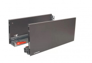 картинка Ящик FLOWBOX с доводчиком H192 (H144) мм 300 мм Антрацит * от магазина комплектующих для производства мебели "Панорама"