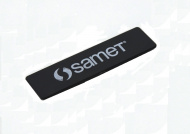 картинка Декоративная заглушка для ящика SMARTBOX , с логотипом SAMET, серый (SAMET) от магазина комплектующих для производства мебели "Панорама"