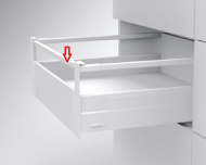 картинка ALPHABOX Передний релинг, серый, 1200 мм*** от магазина комплектующих для производства мебели "Панорама"