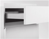 картинка Ящик в наборе SAMBOX 054 , 500 мм, белый до 25 кг ( SAMET ) от магазина комплектующих для производства мебели "Панорама"