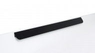картинка RS156BL.3/320 (Ручка мебельная AL TICK) черный матовый (BOYARD) от магазина комплектующих для производства мебели "Панорама"