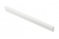 картинка Ручка профиль CПA-4 L156 мм, м,ц. 128 мм белый матовый от магазина комплектующих для производства мебели "Панорама"