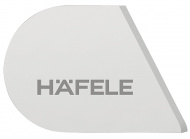 картинка Заглушка декоративная для  Free flap H 1.5 белая, левая Hafele от магазина комплектующих для производства мебели "Панорама"