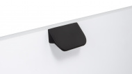 картинка RS156BL.3/32 (Ручка мебельная AL TICK) черный матовый (BOYARD) от магазина комплектующих для производства мебели "Панорама"