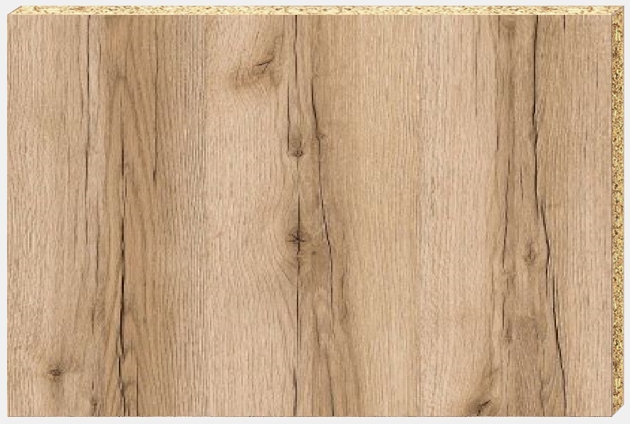 картинка ДСП ДУБ ДЕЛАНО НАТУРАЛЬНЫЙ 2750Х1830 WoodLine 16мм (ШКДП) от магазина комплектующих для производства мебели "Панорама"