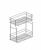 картинка Корзина для карго мини нижнего Вариант Мульти 30 металл хром ( REIS) без направляющих от магазина комплектующих для производства мебели "Панорама"