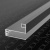 картинка NEO/163 (MS223) ПРОФИЛЬ ГОРИЗОНТ НИЖНИЙ ЧЕРНЫЙ БРАШ (5,8м) А25 от магазина комплектующих для производства мебели "Панорама"