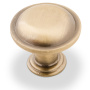 картинка РУЧКА КНОПКА FK015 knob AB (БРОНЗА АНТИЧНАЯ)*** от магазина комплектующих для производства мебели "Панорама"