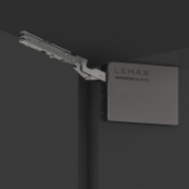 картинка Подъемно-поворотн. механизм FLM3000 Lemax Prof, высота фасада от 350-650 мм (4,5-10 кг)  серый от магазина комплектующих для производства мебели "Панорама"