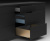 картинка Ящик FLOWBOX с доводчиком H106 (H58) мм 400 мм Черный**** от магазина комплектующих для производства мебели "Панорама"