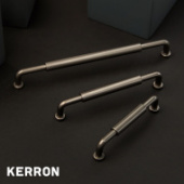 картинка РУЧКА СКОБА S-2623-192 GR СЕРЫЙ МАТОВЫЙ ( KERRON) от магазина комплектующих для производства мебели "Панорама"