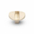 картинка РУЧКА КНОПКА FK492 knob Cream+GP (БЕЛЫЙ С ЗОЛОТОМ)*** от магазина комплектующих для производства мебели "Панорама"