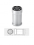 картинка ОПОРА РЕГУЛИР,(H=100) N5 МЕТАЛЛИК+МЕТАЛЛИК (100) от магазина комплектующих для производства мебели "Панорама"