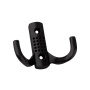 картинка КРЮЧОК KR 0061 BL МАТОВЫЙ ЧЕРНЫЙ (2-Х РОЖКОВЫЙ) ( KERRON) \ ( К2342) перфорация*** магазин "Панорама" являющийся официальным дистрибьютором в России картинка КРЮЧОК KR 0061 BL МАТОВЫЙ ЧЕРНЫЙ (2-Х РОЖКОВЫЙ) ( KERRON) \ ( К2342) перфорация*** от магазина комплектующих для производства мебели "Панорама"