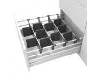 картинка Разделитель организации Н:120мм серый ( SAMET ) от магазина комплектующих для производства мебели "Панорама"